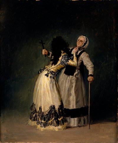 The Duchess of Alba and the Blessed by Francisco de Goya